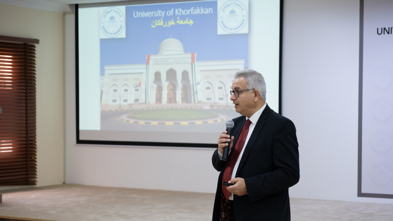   .Khorfakkan University organizes the first forum for principals of public secondary schools in the Eastern Province